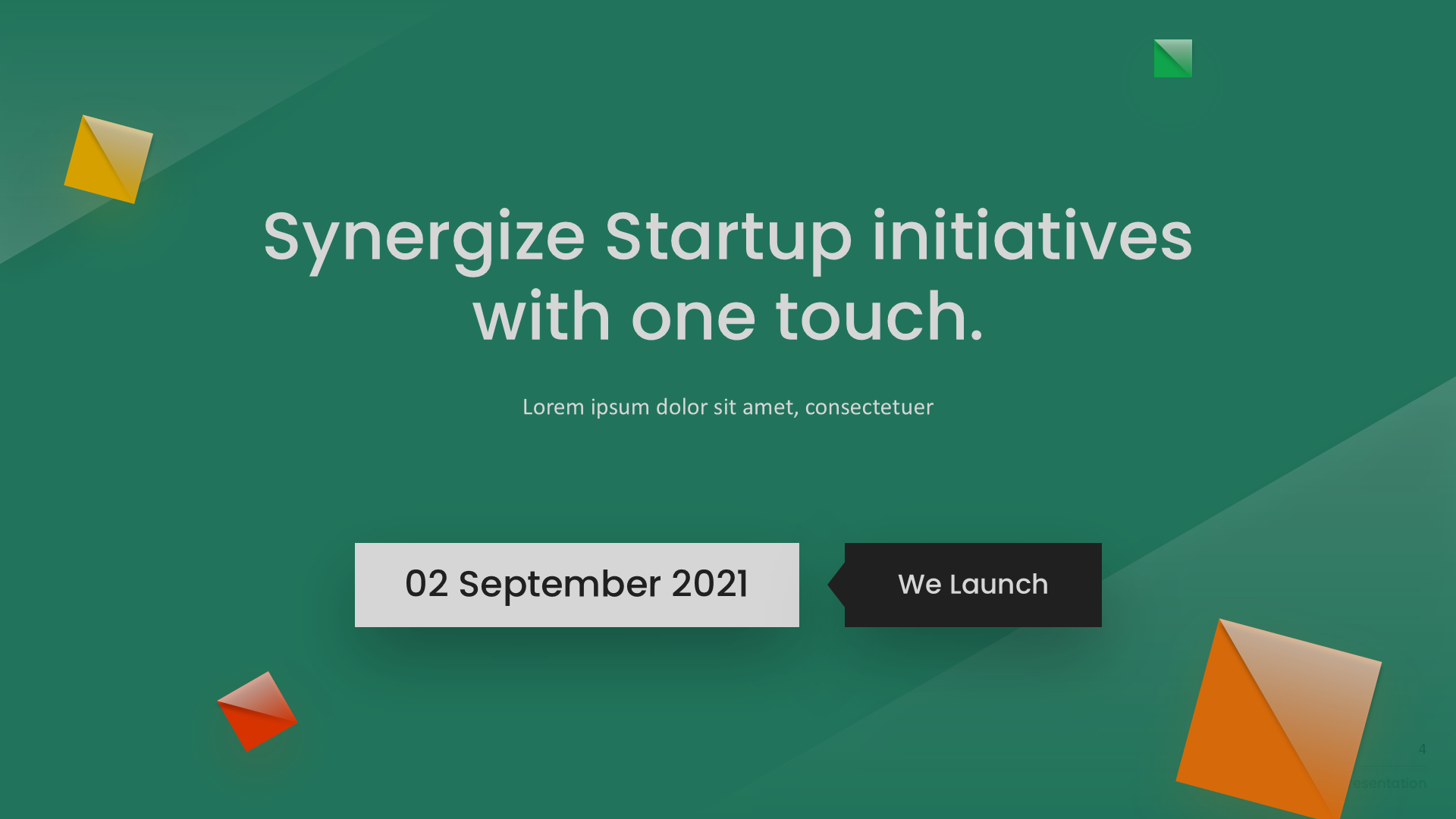 Startup V1 Light slide 4